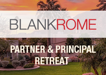 Blank Rome Partner Retreat Website